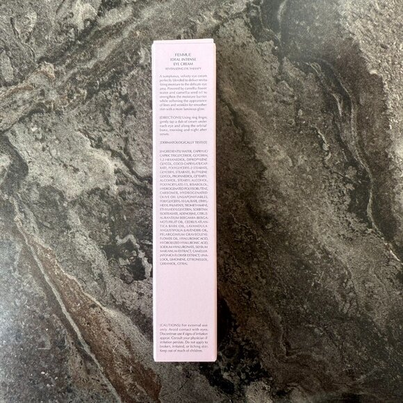 Femmue Ideal Intense Eye Cream Full Size 20g Revitalizing Eye Therapy Hydrate - Picture 6 of 8